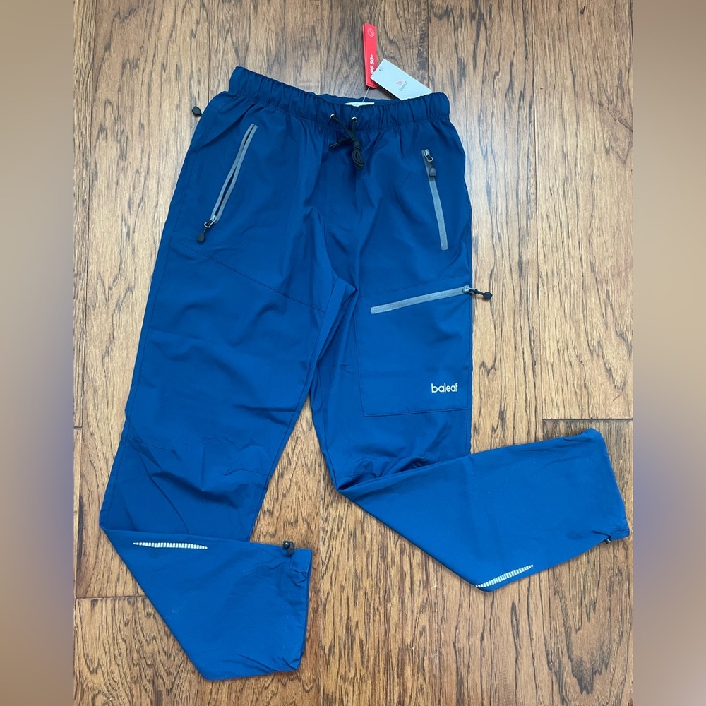 NEW Baleaf Navy Women's Water-Resistant Track Joggers